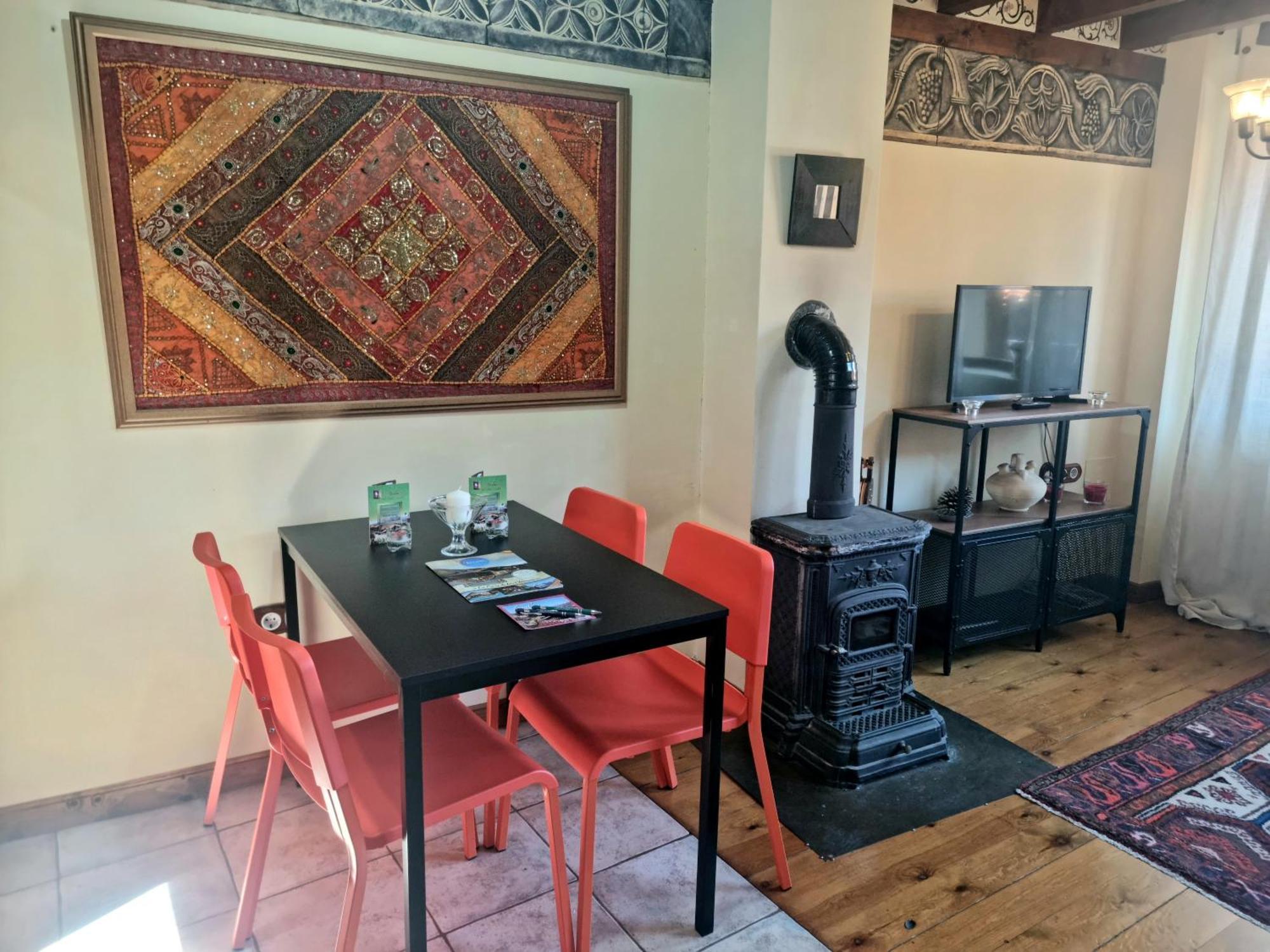 La Casa De Las Chimeneas Tudes Bagian luar foto